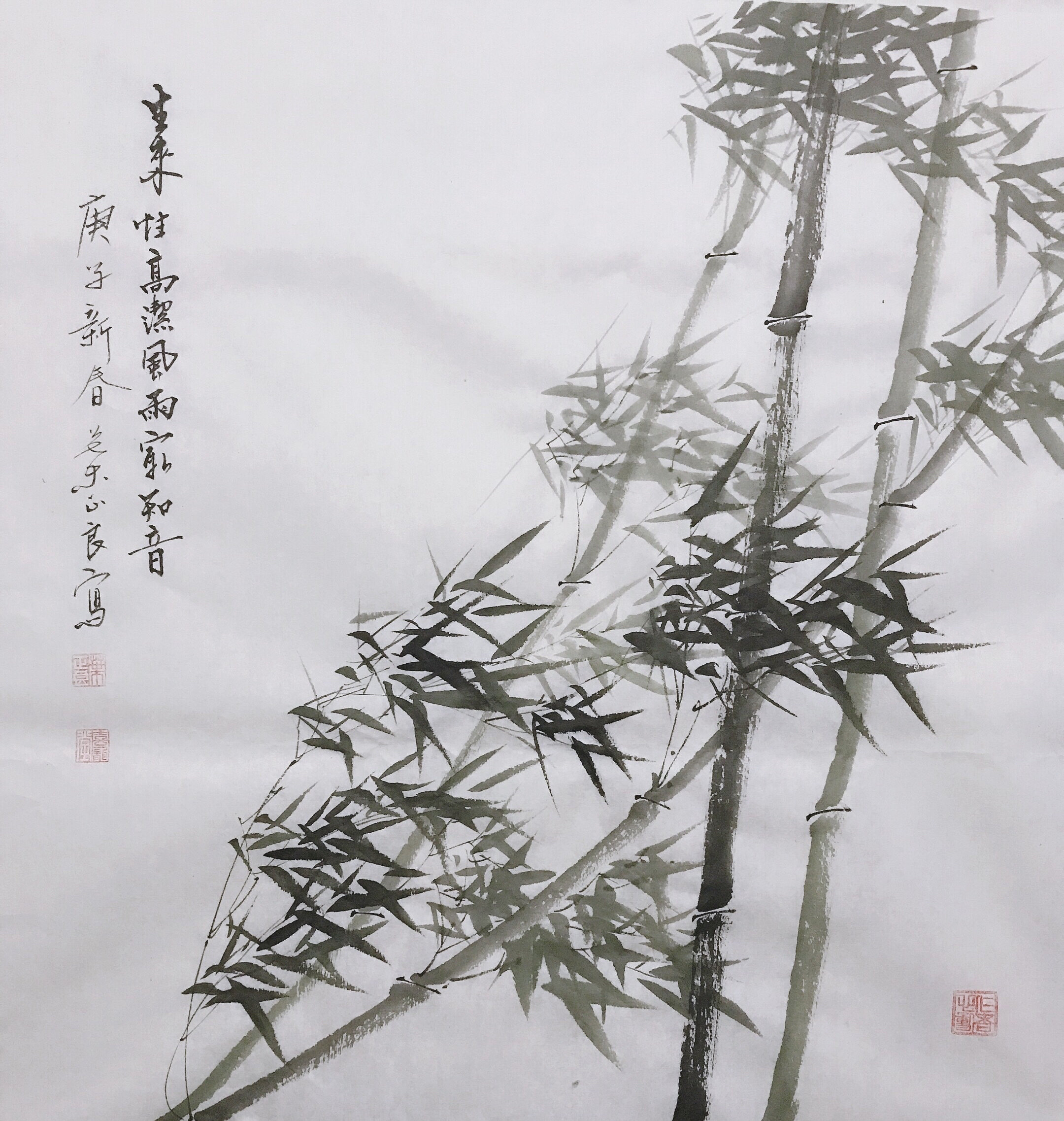 叶正良 风竹