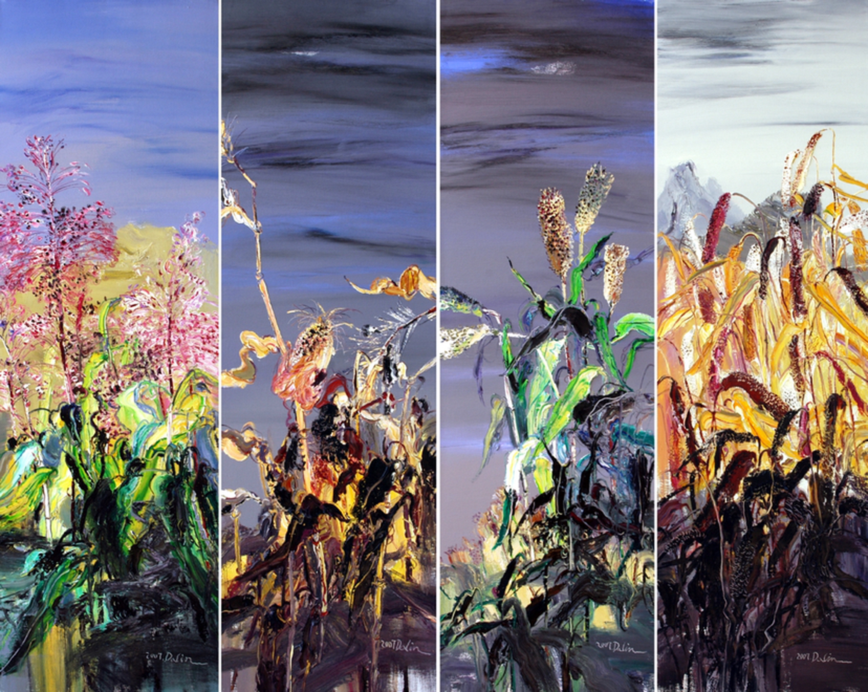 《五谷丰登》-王丽丽-原创艺术品交易平台-六艺app