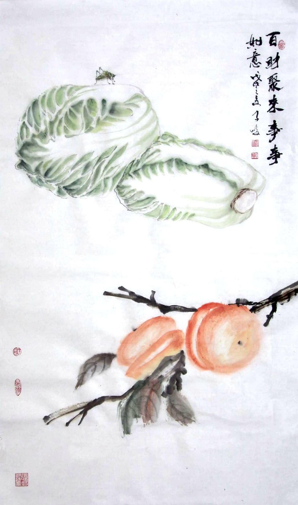 百财聚来事事如意