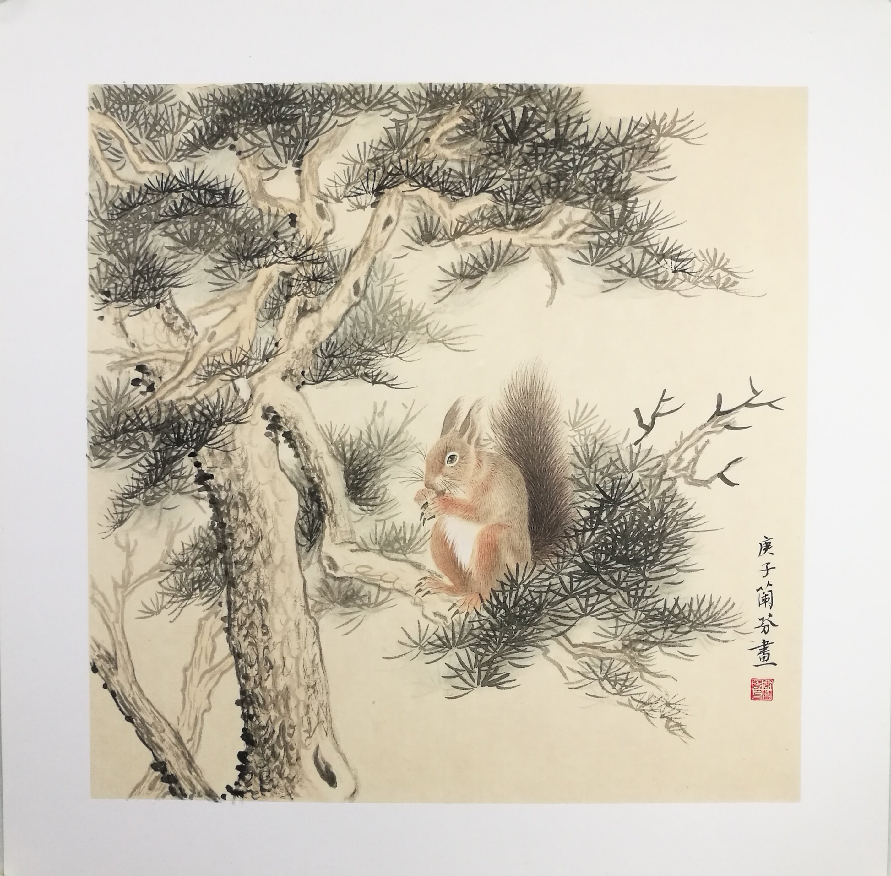 松鼠-李兰芬-体验式艺术电商平台_加画框选场景装裱就用六艺app