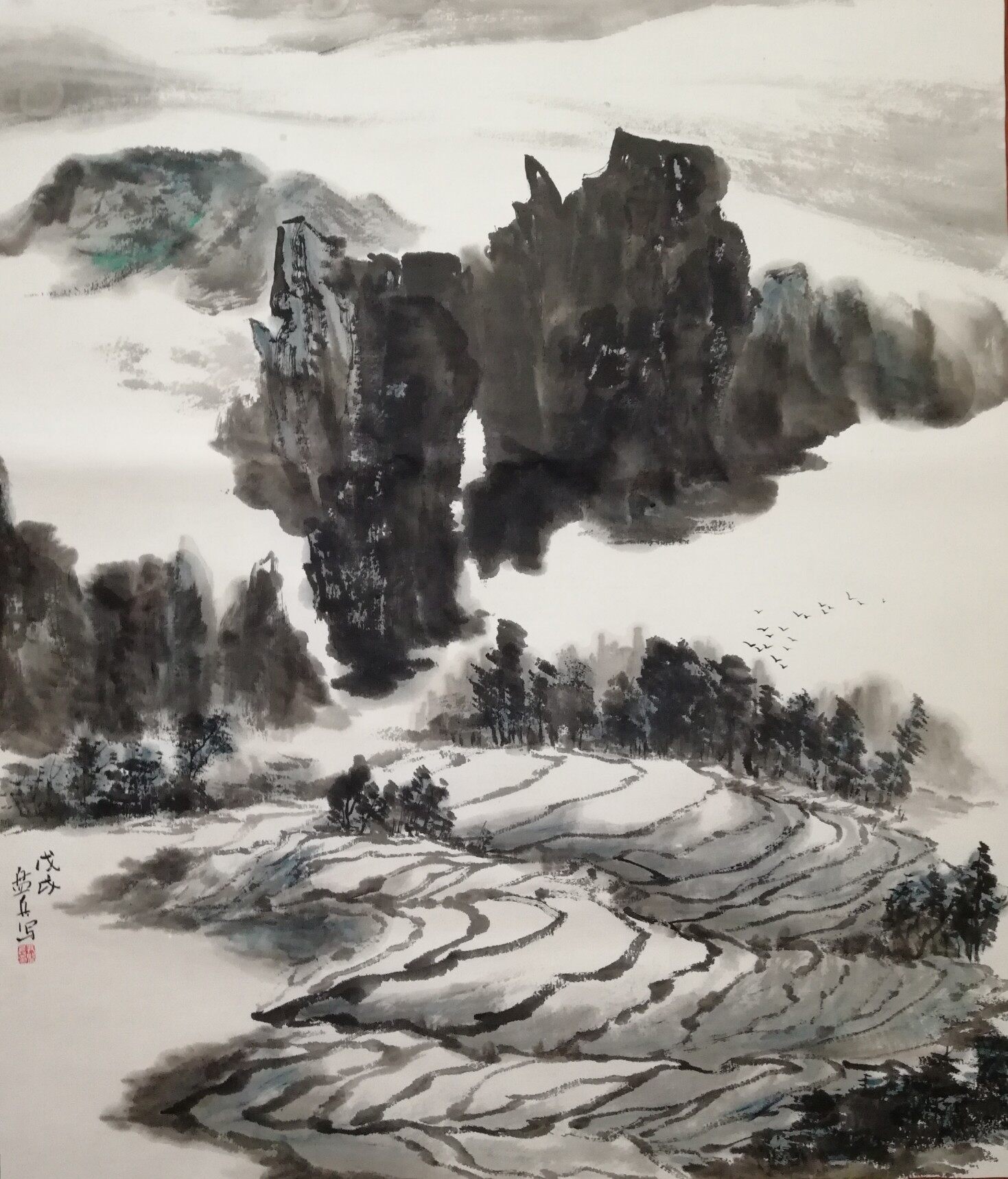 购买 创作年份2017年 13 作品描述 评论 购买帮助 发表 夹江起云图